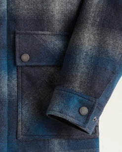 Pendleton MEN'S PLAID EUGENE FIELD JACKET REGULAR Fashion