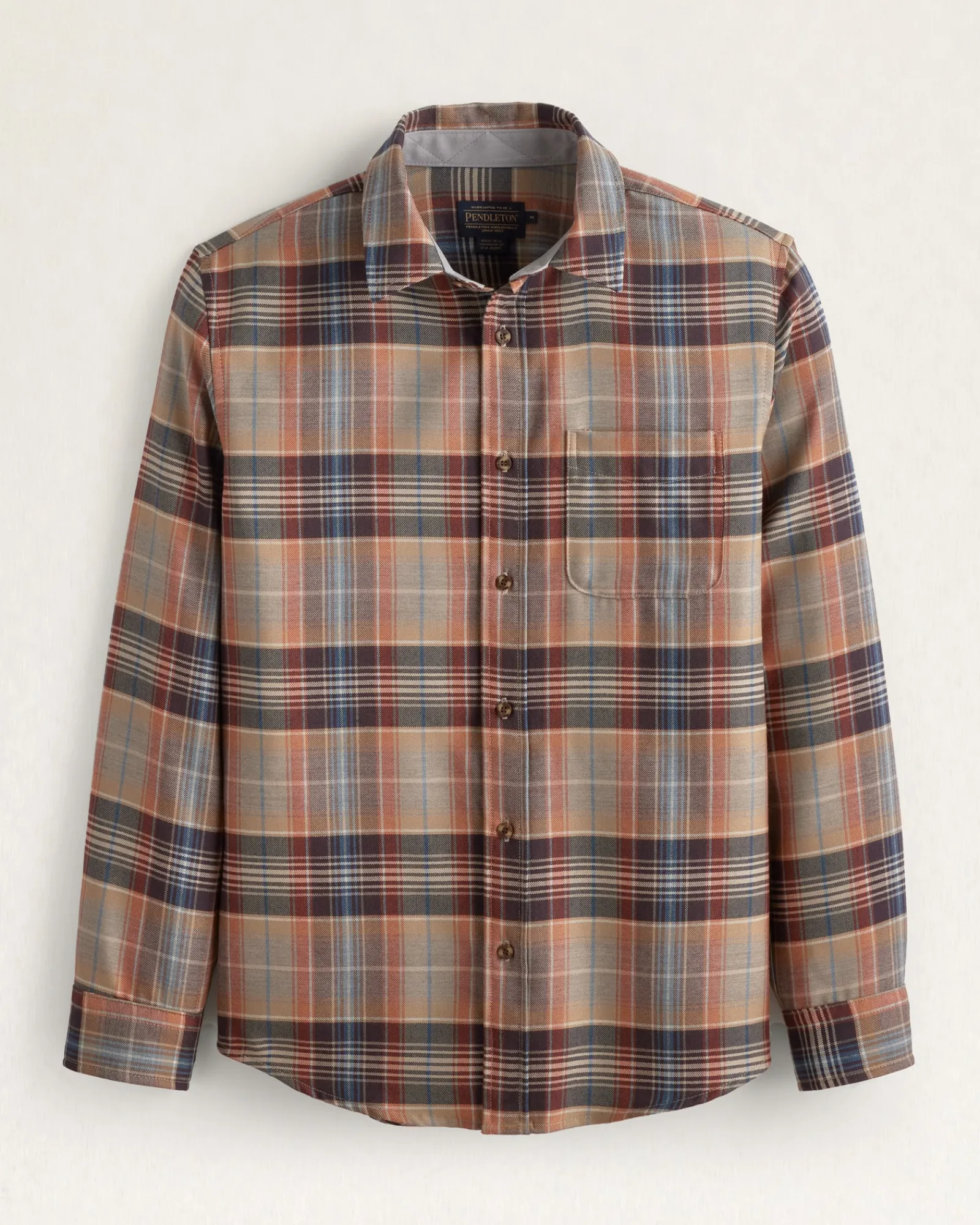 Pendleton MEN'S PLAID MERINO LODGE SHIRT REGULAR Online