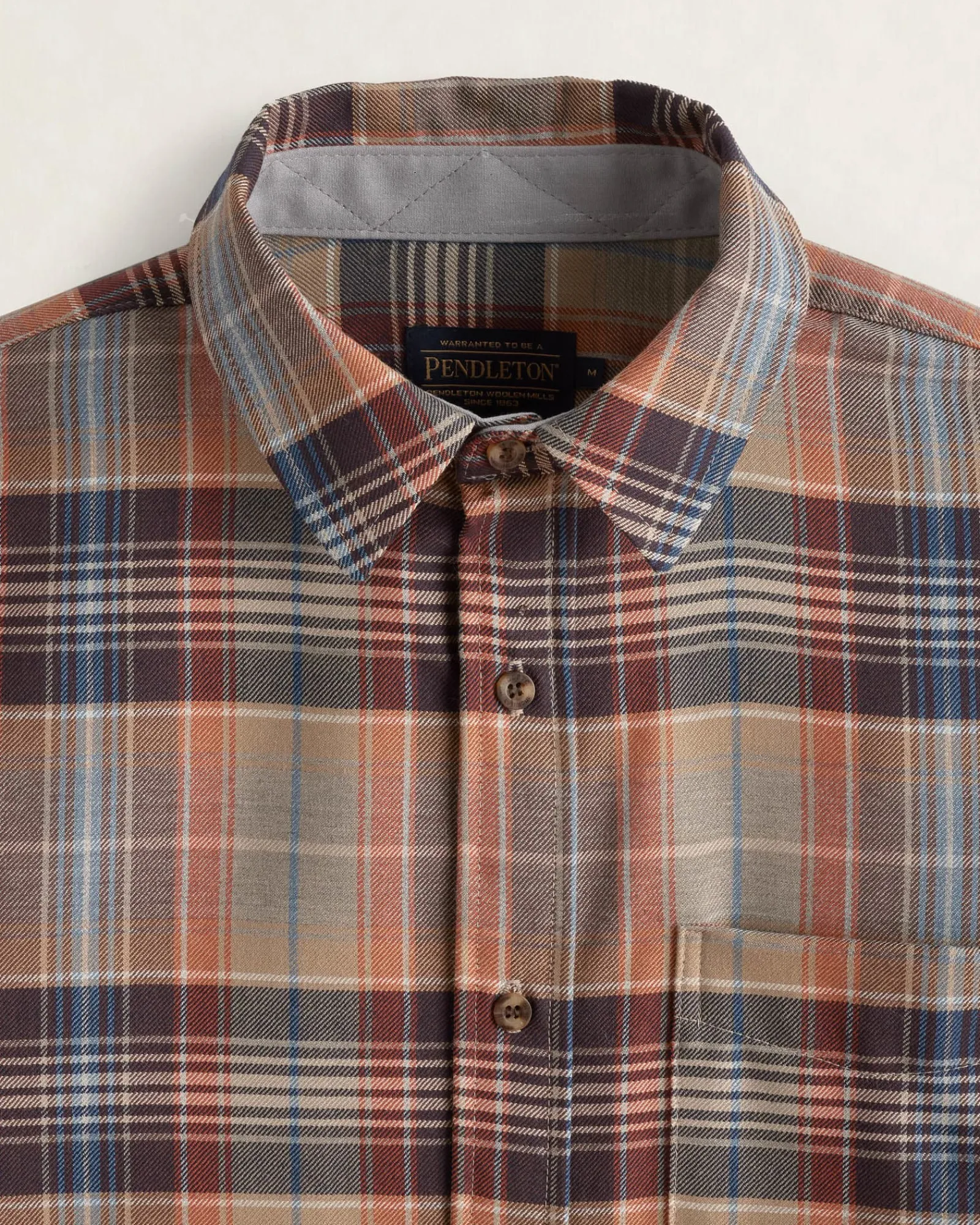 Pendleton MEN'S PLAID MERINO LODGE SHIRT REGULAR Online