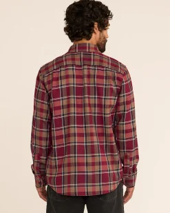 Pendleton MEN'S PLAID MERINO LODGE SHIRT REGULAR Fashion