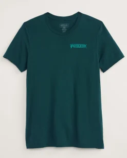 Pendleton MEN'S SALMON FALLS GRAPHIC TEE FOREST/GREEN New
