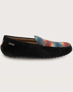 Pendleton MEN'S SALTILLO SUNSET SLIPPERS BLACK Discount