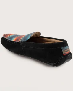 Pendleton MEN'S SALTILLO SUNSET SLIPPERS BLACK Discount