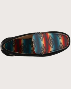 Pendleton MEN'S SALTILLO SUNSET SLIPPERS BLACK Discount