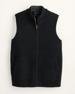Pendleton MEN'S SHETLAND COLLECTION SWEATER VEST BLACK Online