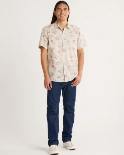 Pendleton MEN'S SHORELINE COTTON SHIRT TAN NATIONAL PARKS Sale