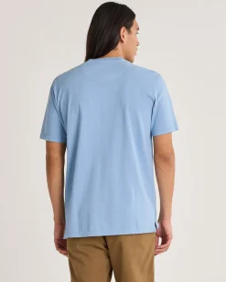 Pendleton MEN'S SHORT-SLEEVE DESCHUTES POCKET TEE MIST BLUE Best