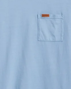 Pendleton MEN'S SHORT-SLEEVE DESCHUTES POCKET TEE MIST BLUE Best