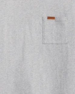 Pendleton MEN'S SHORT-SLEEVE DESCHUTES POCKET TEE HEATHER GREY Clearance