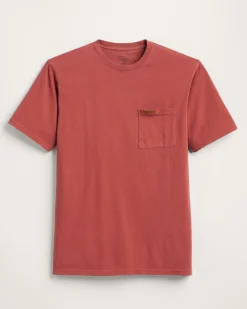 Pendleton MEN'S SHORT-SLEEVE DESCHUTES POCKET TEE BRICK RED Online