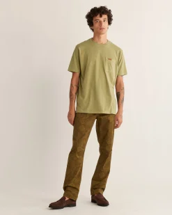 Pendleton MEN'S SHORT-SLEEVE DESCHUTES POCKET TEE MOSS GREEN Outlet