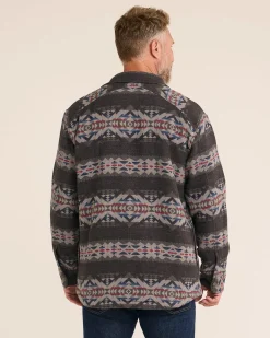 Pendleton MEN'S SOLSTICE CANYON DOUBLESOFT SHERPA-LINED SHIRT JACKET REGULAR Clearance