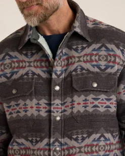 Pendleton MEN'S SOLSTICE CANYON DOUBLESOFT SHERPA-LINED SHIRT JACKET REGULAR Clearance