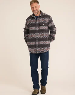 Pendleton MEN'S SOLSTICE CANYON DOUBLESOFT SHERPA-LINED SHIRT JACKET REGULAR Clearance