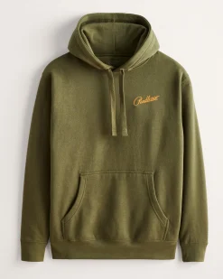 Pendleton MEN'S SOLSTICE CANYON GRAPHIC HOODIE MILITARY GREEN/MULTI Best