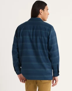 Pendleton MEN'S STRIPE BOARD SHIRT BLUE STRIPE Fashion