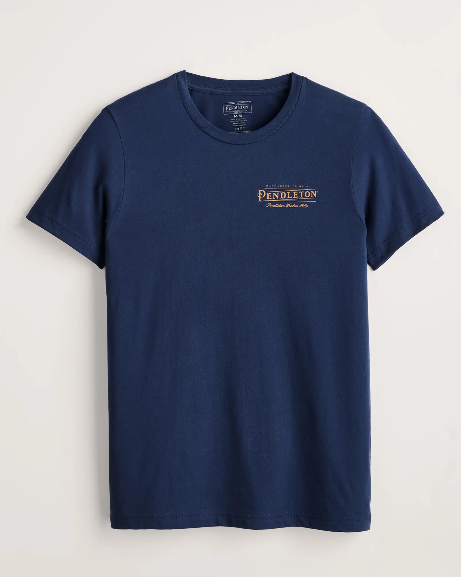 Pendleton MEN'S VINTAGE LOGO GRAPHIC TEE NAVY/GOLD New