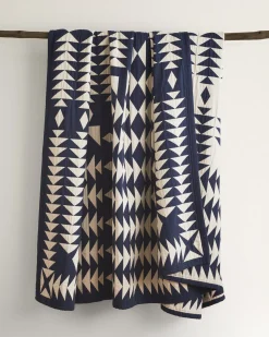 Pendleton COTTON MATELASSE COVERLET MIDNIGHT NOVA Clearance