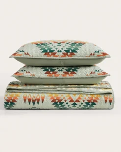 Pendleton MISSION TRAILS COVERLET SET DESERT SAGE Fashion