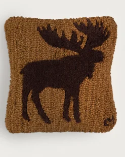 Pendleton MOOSE HOOKED SQUARE PILLOW ONE SIZE Discount