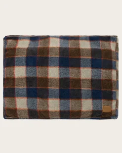 Pendleton MOUNTAIN PLAID PET BED - NAPPER BLUE/TAN Online