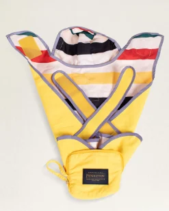 Pendleton NATIONAL PARK PET RAINCOAT YELLOW GLACIER STRIPE Best