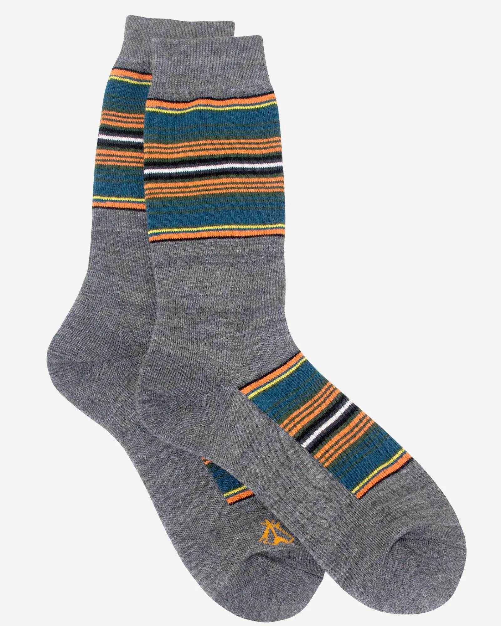 Pendleton NATIONAL PARK STRIPE CREW SOCKS OLYMPIC Discount