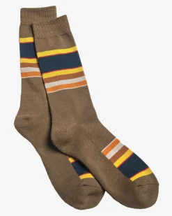 Pendleton NATIONAL PARK STRIPE CREW SOCKS BADLANDS Clearance