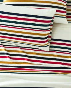 Pendleton NATIONAL PARK STRIPE FLANNEL SHEET SET MULTI Sale