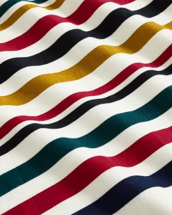Pendleton NATIONAL PARK STRIPE FLANNEL SHEET SET MULTI Sale