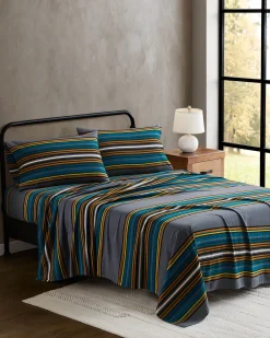 Pendleton OLYMPIC NATIONAL PARK FLANNEL SHEET SET GREY Sale