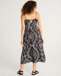 Pendleton OXBOW STRAPPY MAXI DRESS BLACK/WHITE Hot