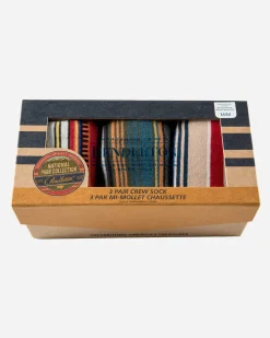 Pendleton 3-PACK NATIONAL PARK SOCKS GIFT BOX ACADIA/OLYMPIC/YOSEMITE Fashion