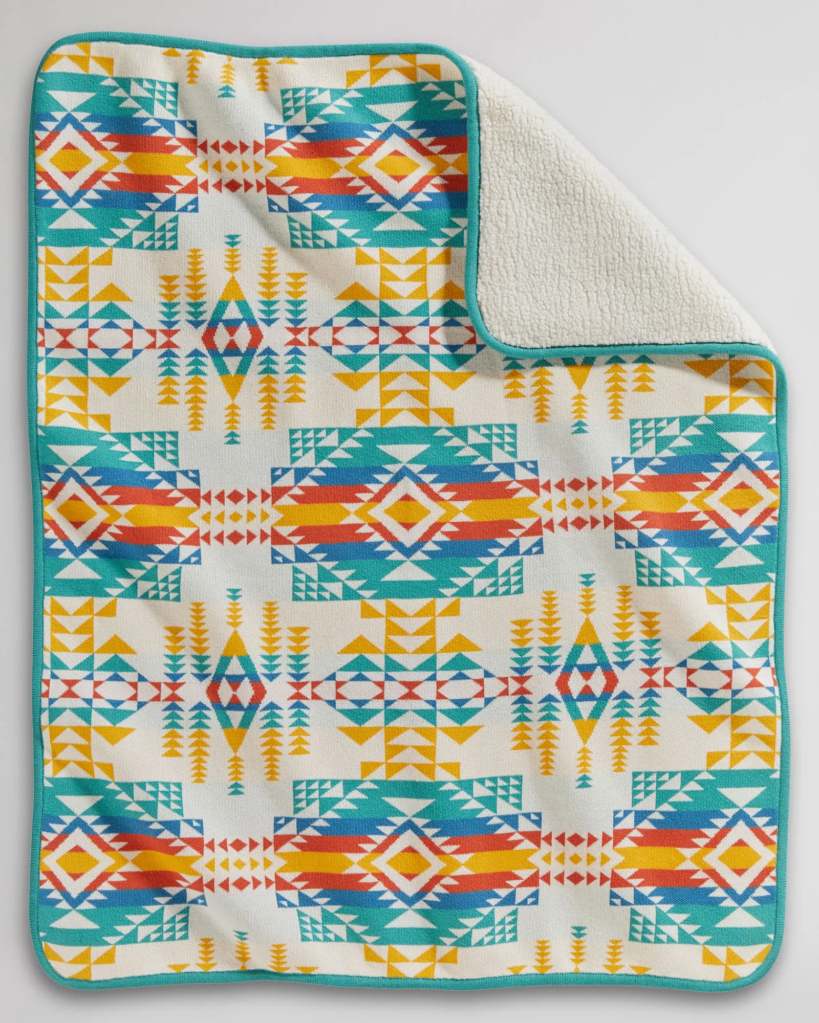 Pendleton PILOT ROCK SHERPA STROLLER BLANKET ONE SIZE Sale