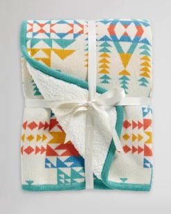 Pendleton PILOT ROCK SHERPA STROLLER BLANKET ONE SIZE Sale