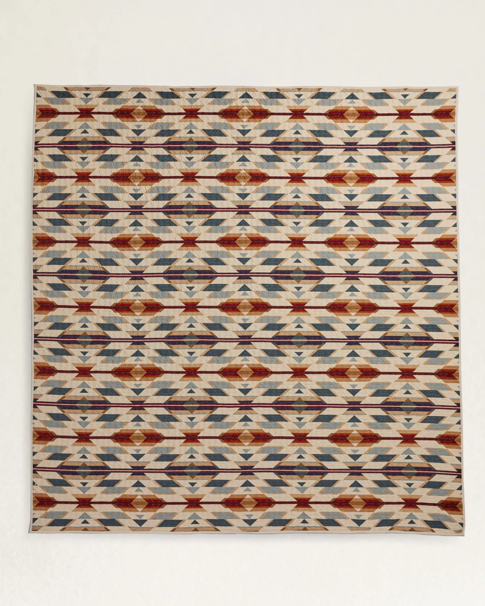 Pendleton PRAIRIE SPRINGS PRINTED COVERLET SET TAN MULTI Best