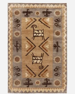 Pendleton ROCK ART RUG SAND/GREY Hot