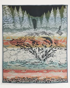 Pendleton SALMON FALLS BLANKET TWIN Outlet