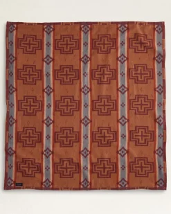 Pendleton SAN MARINO/STRIPE ORGANIC COTTON THROW GIFT PACK ONE SIZE Sale