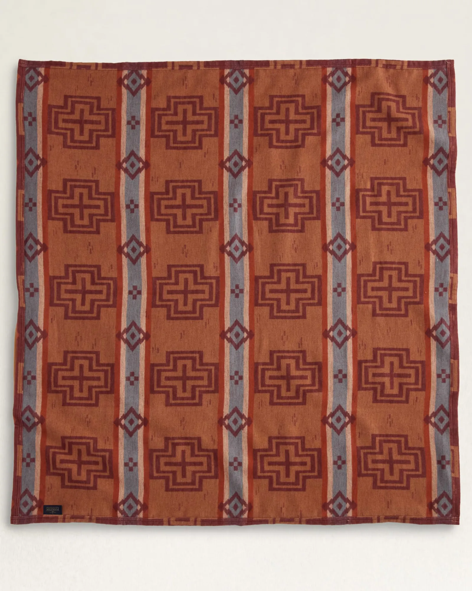 Pendleton SAN MARINO/STRIPE ORGANIC COTTON THROW GIFT PACK ONE SIZE Sale