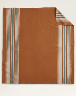 Pendleton SAN MARINO/STRIPE ORGANIC COTTON THROW GIFT PACK ONE SIZE Sale