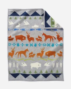 Pendleton SHARED PATHS CRIB BLANKET ONE SIZE Sale