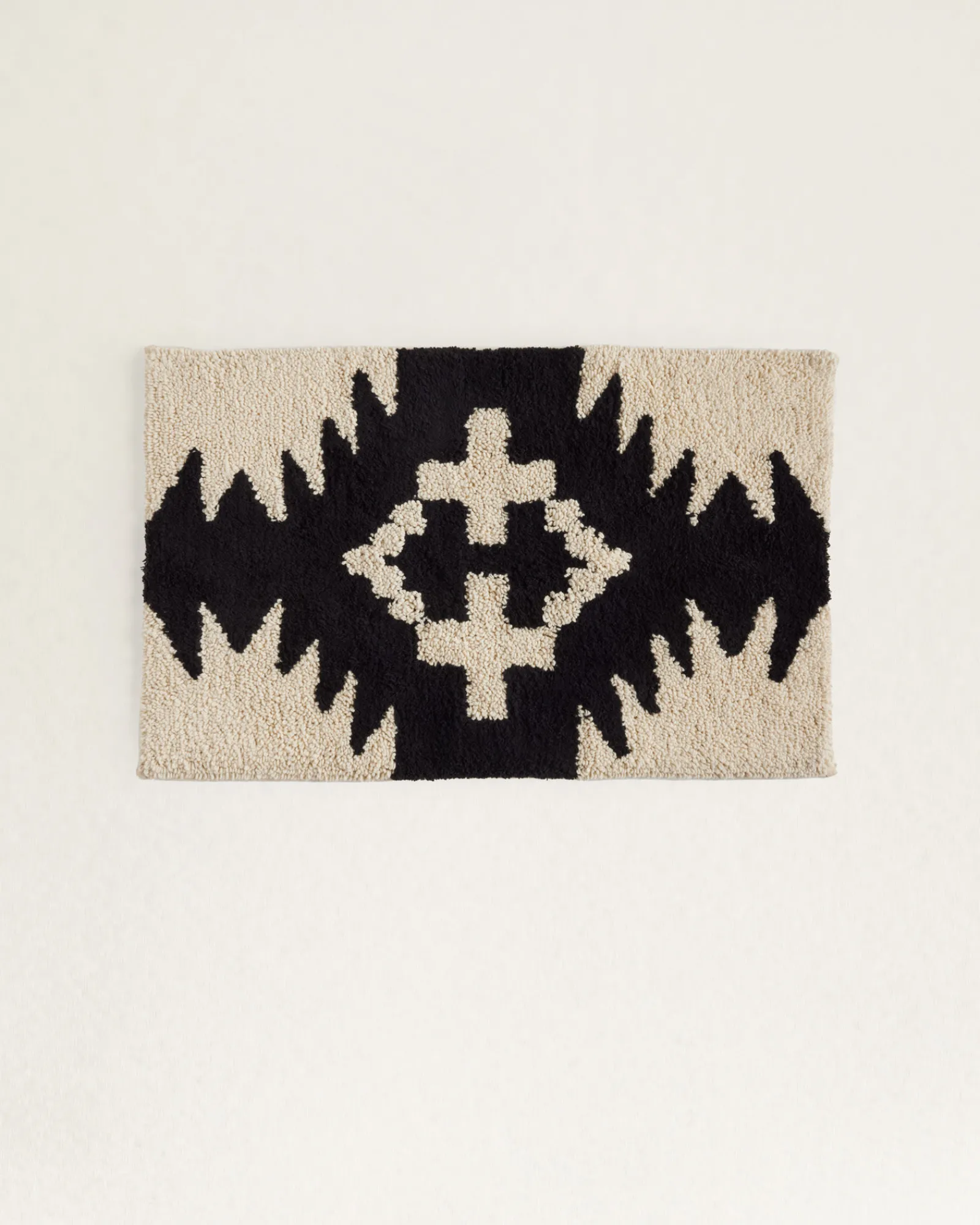 Pendleton SPIDER ROCK BATH RUG BLACK/WHITE Outlet