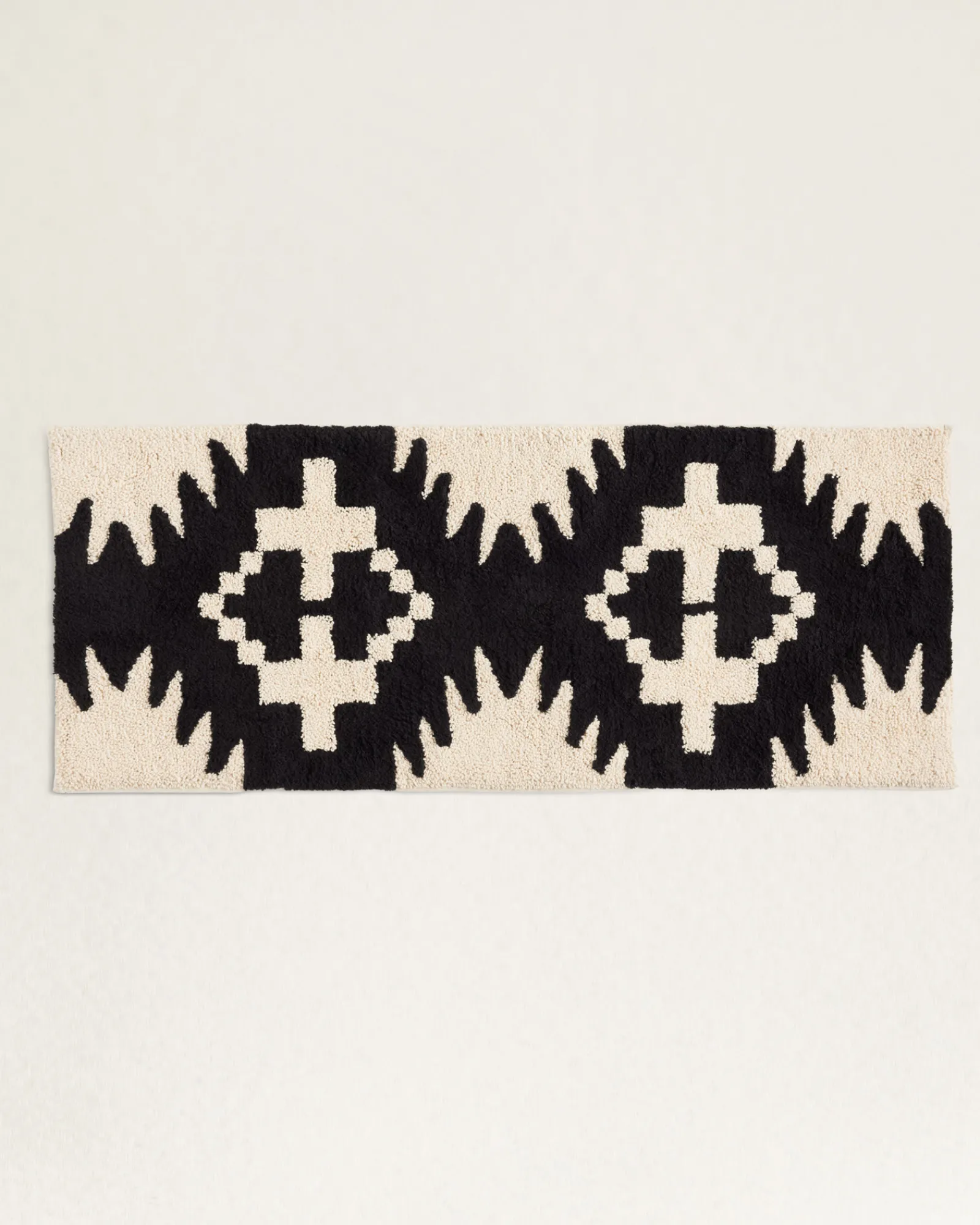 Pendleton SPIDER ROCK BATH RUG BLACK/WHITE Outlet