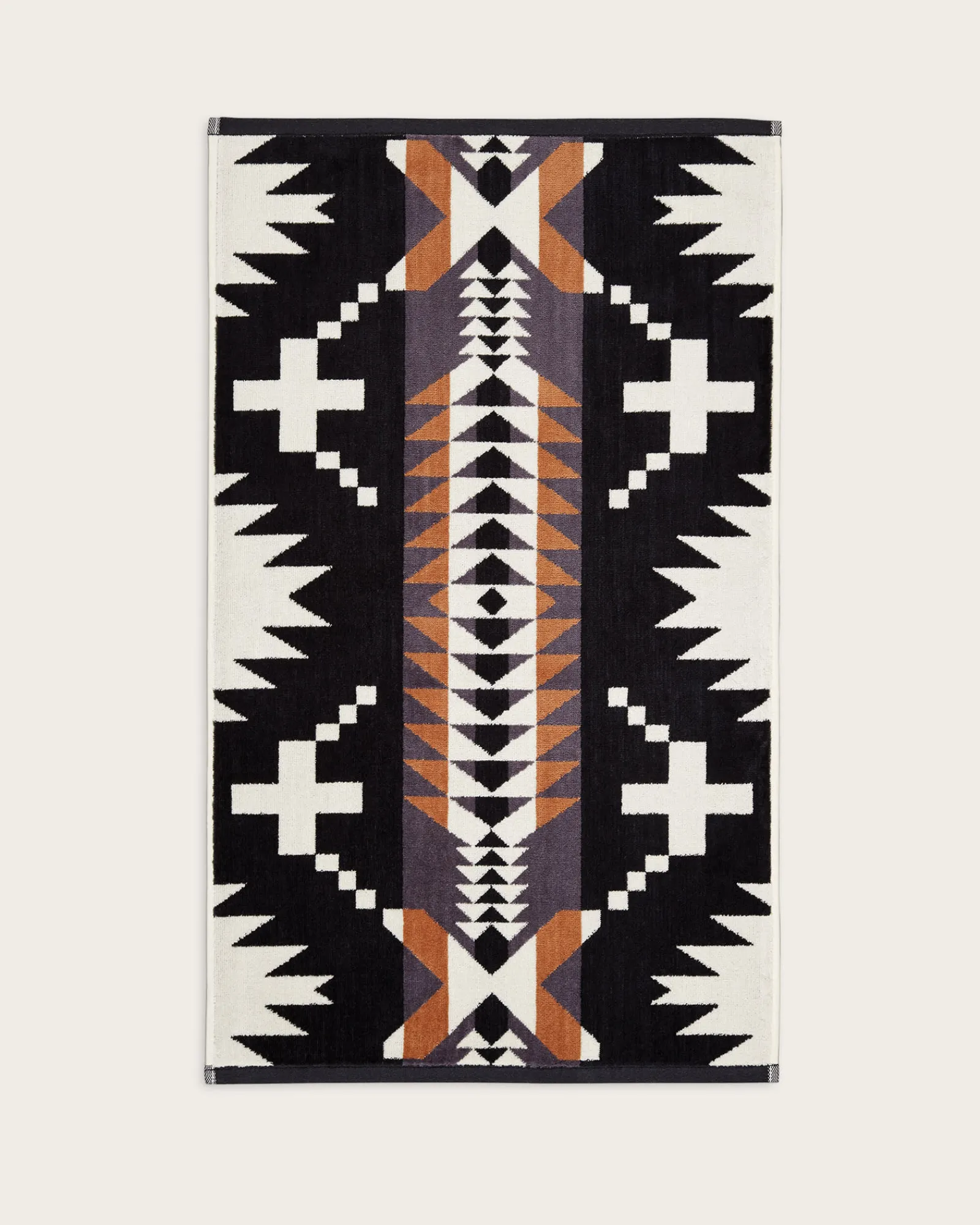 Pendleton SPIDER ROCK TOWEL COLLECTION BLACK/WHITE Fashion