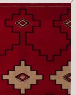 Pendleton STEPS TO THE SKY RUG RED/BLACK Clearance