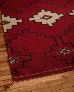 Pendleton STEPS TO THE SKY RUG RED/BLACK Clearance