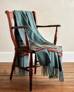 Pendleton STRIPE 5TH AVENUE MERINO THROW ONE SIZE Clearance