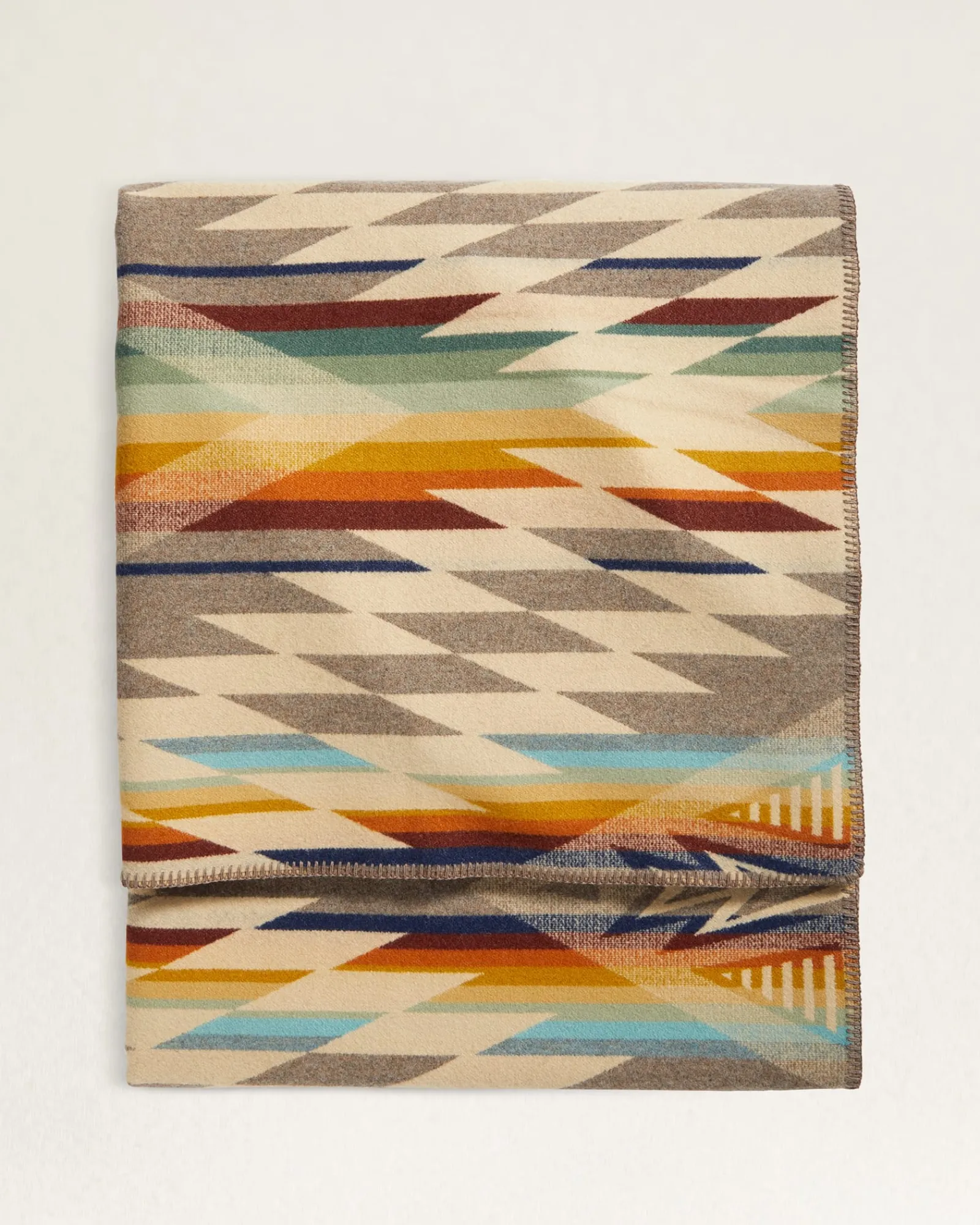 Pendleton SUMMERLAND BLANKET TAUPE MULTI Discount