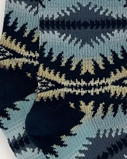 Pendleton SUNSET PASS CREW SOCKS BLUE MULTI New
